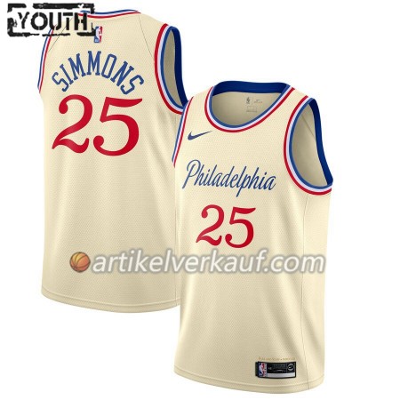 NBA Philadelphia 76ers Trikot Ben Simmons 25 Nike 2019-2020 City Edition Swingman - Kinder